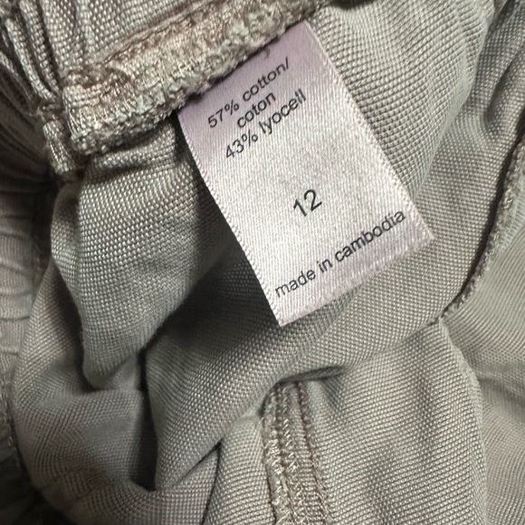 Maurices Mauve Drawstring waist Weekender Pants Size 12 - Picture 4 of 4